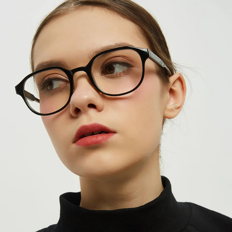 Europe and America Glasses Frame Personality Oval Flat Mirrorglasses Wild Art | Аксессуары для одежды