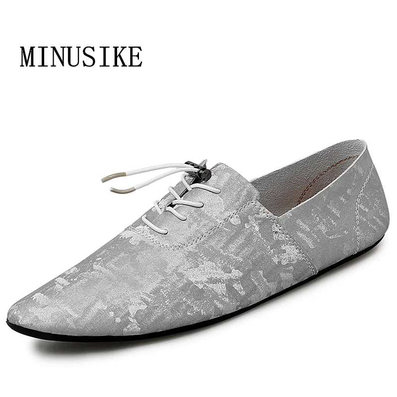 

New Men Leather Loafers Fashion Dress shoes business leisure man shoes Breathable Comfortable Men Casual Driving Shoes