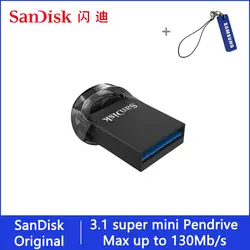 SanDisk USB 3,1 3,0 флеш-накопитель 128 Гб 64 ГБ 32 ГБ 16 ГБ 130MBS ULTRA FLAIR Memory Stick Pendrive Flashdisk U диск для ПК