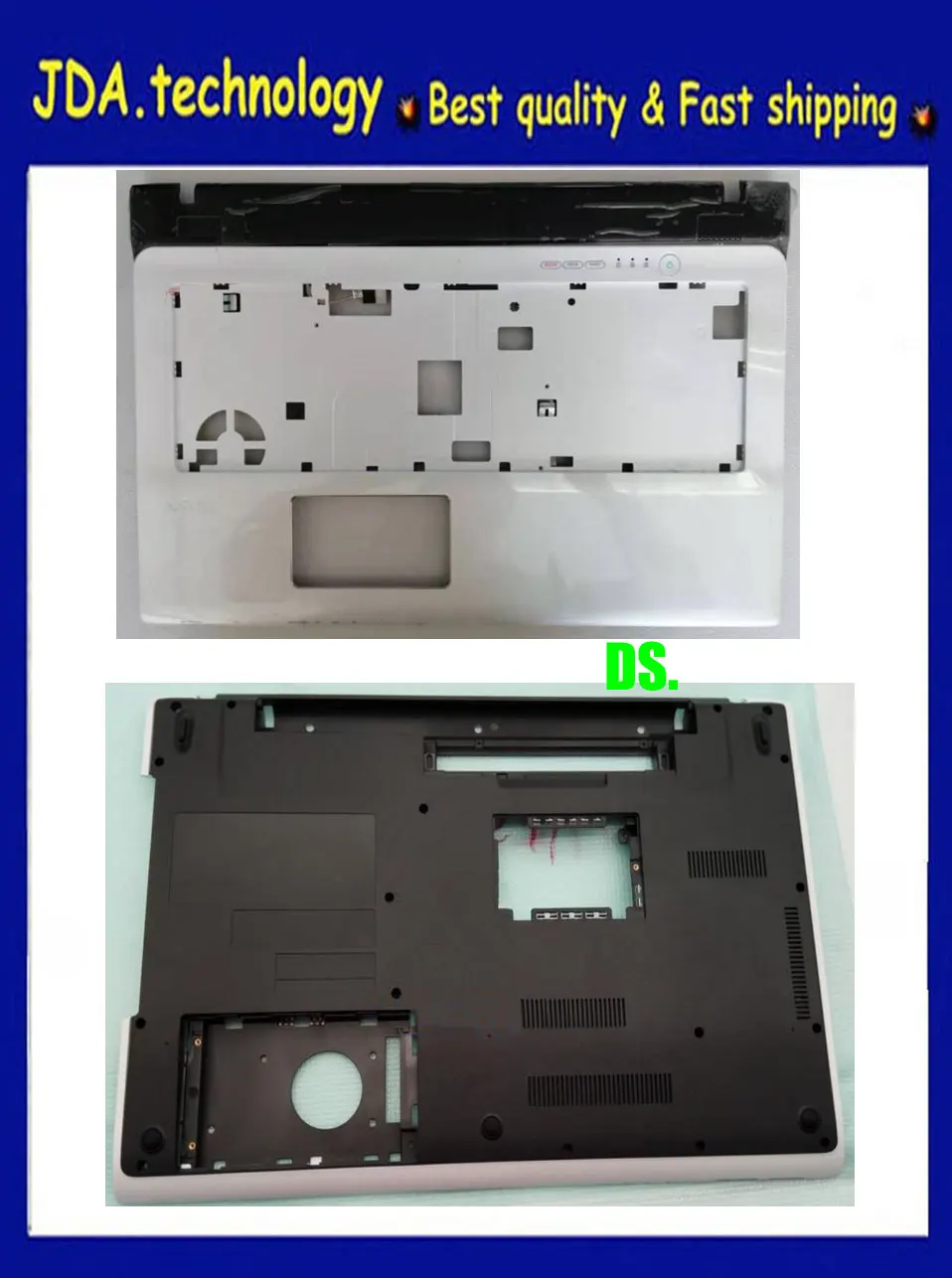 Wellendorff новые/оригинальные чехлы для SONY VAIO SVE171 Упор для рук верхняя крышка и нижняя крышка корпуса, белый