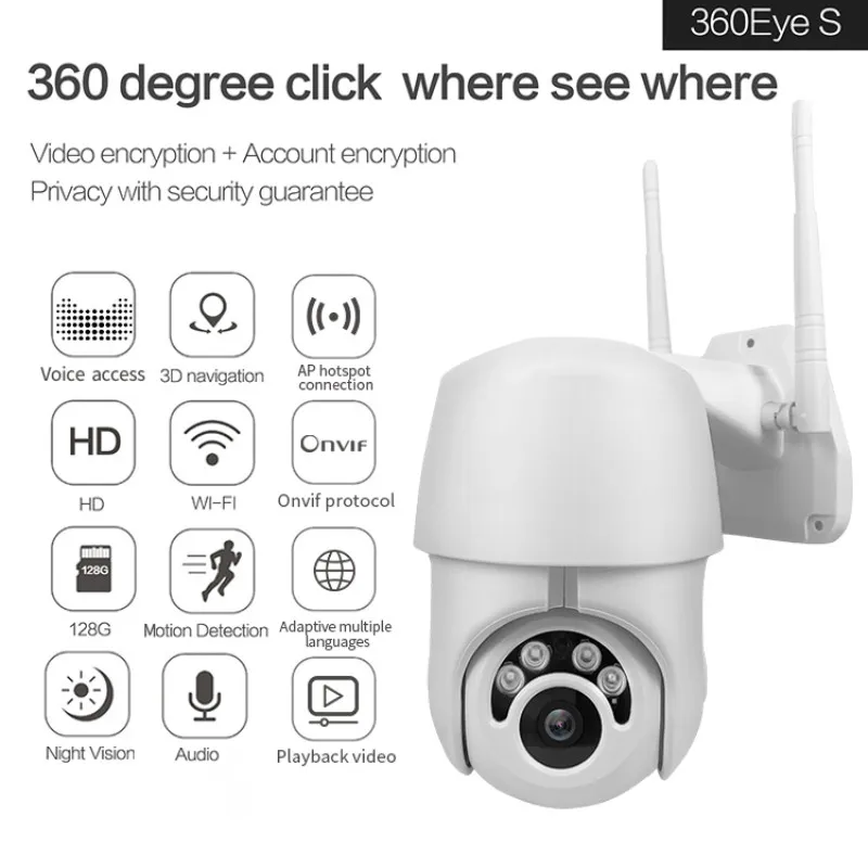 360 Eyes 2 Million HD Network Camera Wireless WIFI Camera EC76 Camera Surveillance Camera Wifi Camera Security Camera 360 Eyes 2 Million HD Network Camera Wireless WIFI Camera EC76 Camera Surveillance Camera Wifi Camera Security Camera