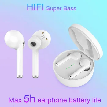 

TW40 Tws Touch Control Bluetooth Earphones HIFI Stereo Super Bass Wireless Headphones HD Mic Noise Cancelling
