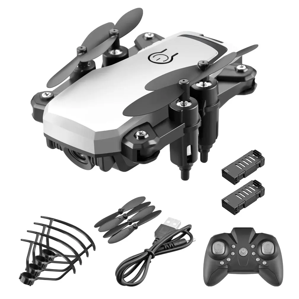 White 2B LF606 мини-Дрон с камерой 4K HD складные дроны один ключ возврат FPV Quadcopter Follow Me RC вертолет Квадрокоптер детские игрушки - Цвет: White 2B