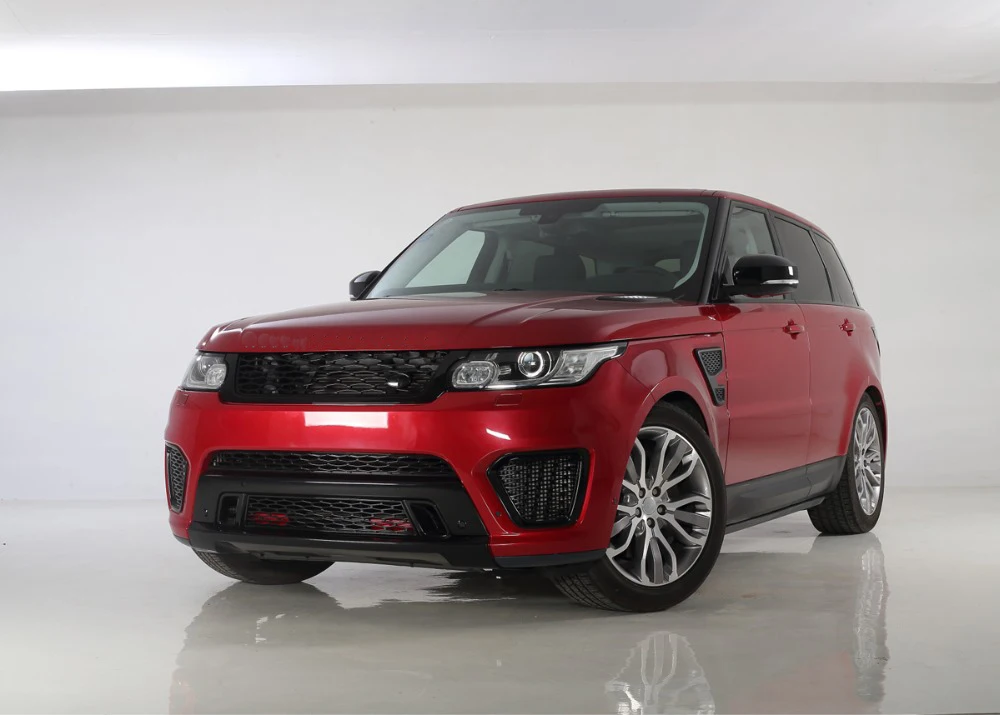 Высокое качество SVR стиль Передняя ABS средняя решетка решетки для Land Rover Range Rover спортивный автомобиль- год