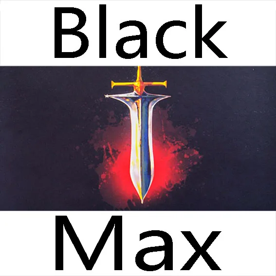 BLACK MAX Меч Арес пипс-в настольном теннисе резина с торт Губка для 40+ материал шарики - Цвет: BLACK MAX