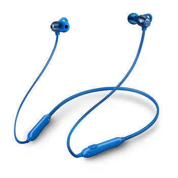 

S6 Fashion Light Sport Wireless Earbud Magnet design BlueTooth Neckband Headset Built IN 8GB Memory Handsfree For Running
