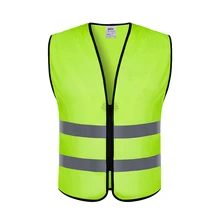 Светоотражающий Жилет удобный портативный жилет светоотражающий жилет безопасная Экипировка для бега и езды на велосипеде для прогулок бега