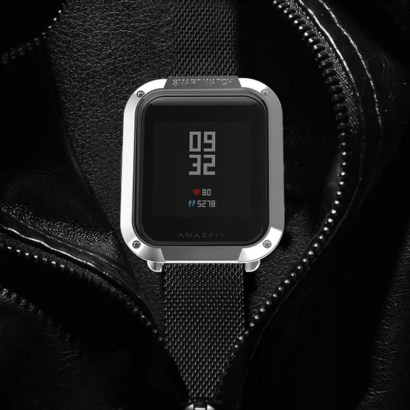 Для Amazfit Bip чехол SIKAI защитный жесткий бампер чехол для Huami midong Bip Lite Смарт-часы PC Оболочка Легкий разноцветный