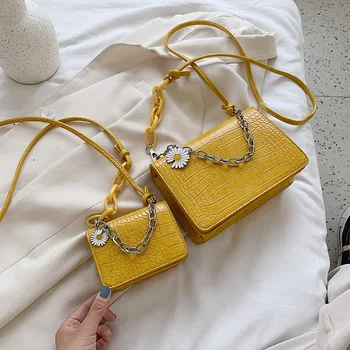 

Luxury Design Daisy Chain Crossbody Bags for Women 2020 Handbags Ladies Shoulder Messenger Bags Female Purses Casual Totes