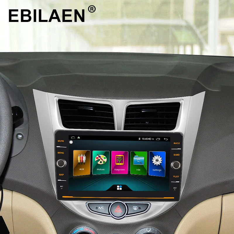 Car Radio Multimedia player For Hyundai Solaris Accent Verna 2Din Android 8.1 Autoradio GPS Navigation Audio K2 Android Stereo