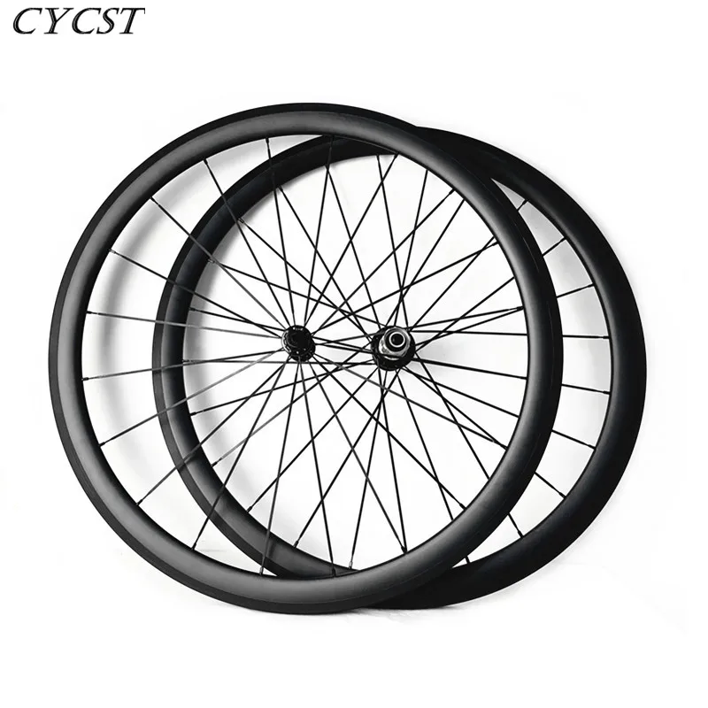 700c 38 мм x 23 clincher углеродная шоссейная велосипедная колесная установка для