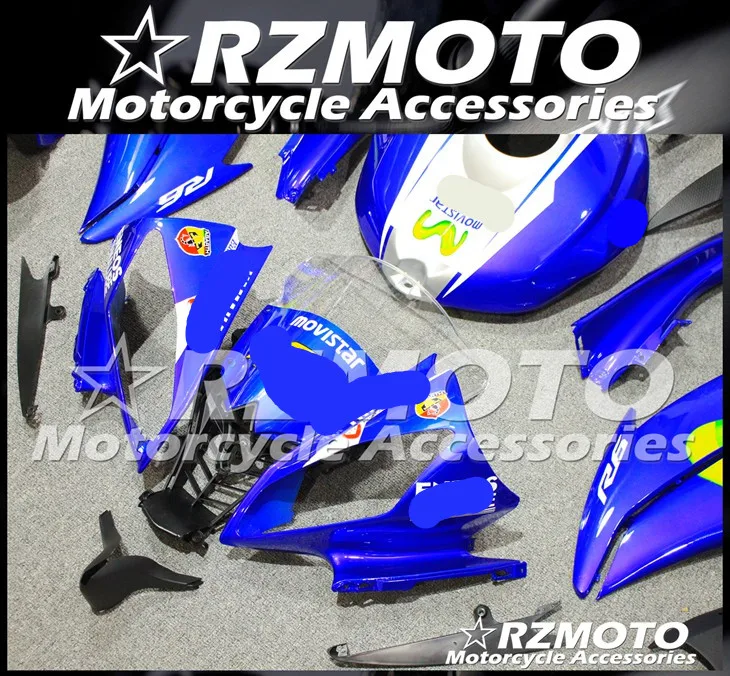 ABS мотоцикл обтекатель комплект для YAMAHA YZF R6 2008- год кузов литьевая форма Магазин № 1805