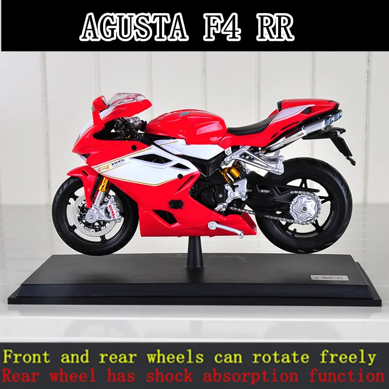 Maisto 1:12 Ducati the Great Devil оригинальная Авторизованная модель мотоцикла из сплава игрушечный автомобиль Коллекционирование - Цвет: F4 RR