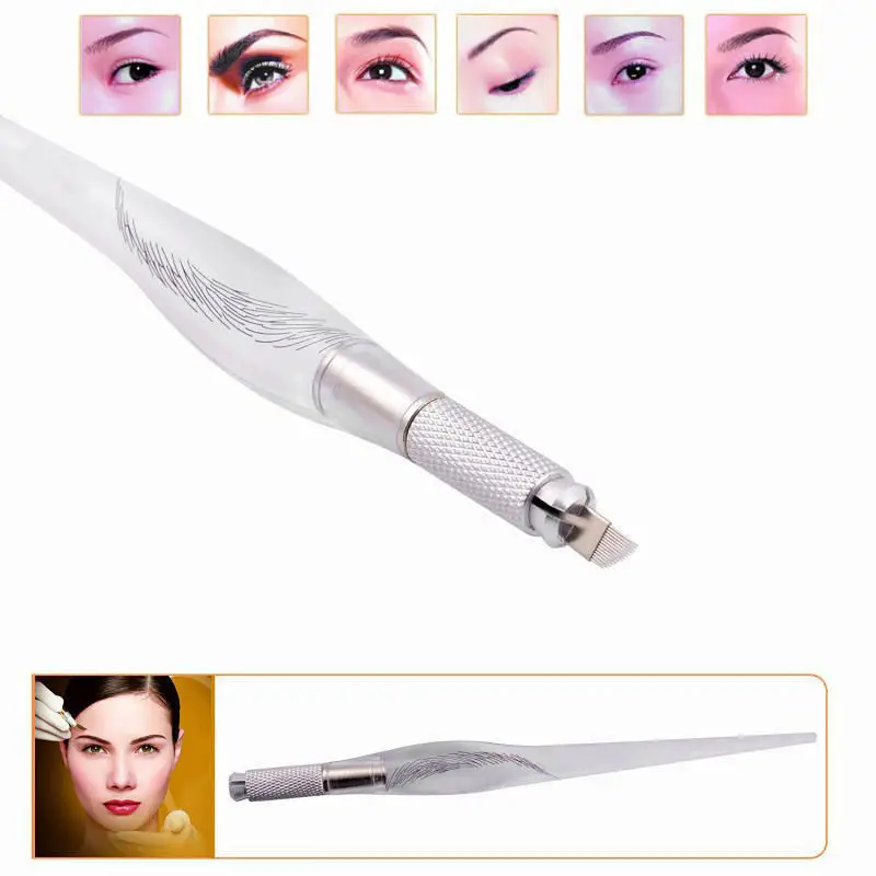 Professional Tattoo Manual Pen Handmade for Eyebrow Eyeliner Lip Makeup for Artists
