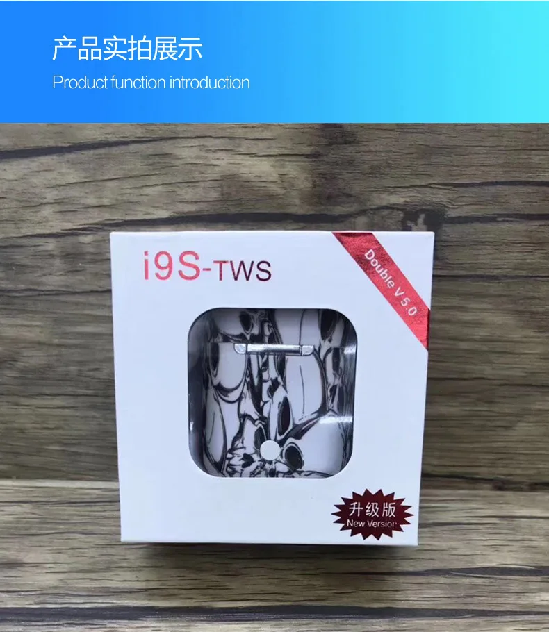 I9S окрашенная bluetooth-гарнитура tws Bluetooth 5,0 Спортивные Беспроводные наушники macaroon красочные беспроводные Bluetooth наушники-вкладыши