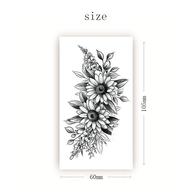 Sunflower Tattoo Wall Art for Sale  Redbubble