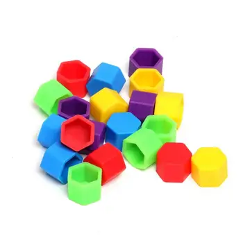

20Pcs Universal Car Wheel Screw Protector Tire Screw Cap Environmental Protection Silicone Cover Car Tire Cap
