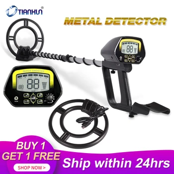 

Professional Metal Detector MD-4060 ALL METAL Discrimination Function High Sensitive Gold Silver Metal Detector With Search Coil
