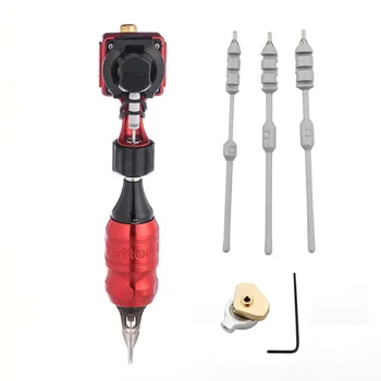 

New Hot Sale Aluminum Alloy Japan Motor Strong Quiet Rotary Tattoo Machine with Cartridge Grip Tattoo Gun Supply