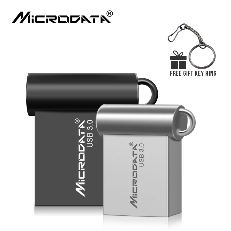 Флеш-накопитель USB 3 0 128 Гб 64 ГБ 32 оперативной памяти 16 встроенной 8 4 металлический