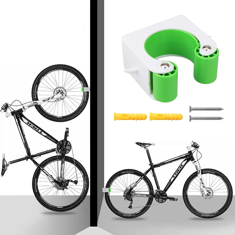 

Bicycle Holder Wall Mount Hook MTB Mountain Road Bike Portable Parking Buckle Cycling Indoor Wall Rack Vertical Bracket BC0549