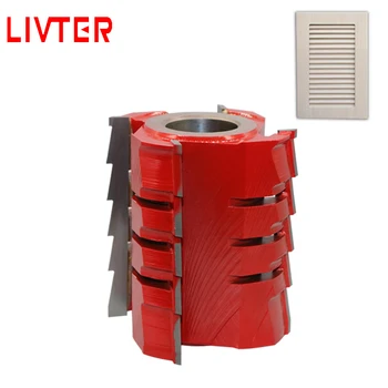 

LIVTER 4 teeth solid wood door shutter end mill knife wood shaper / woodworking finger cutter jointer for planer moulder