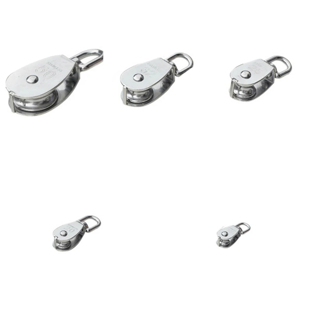 1 шт. M15/M20/M25/M32/M50 прочный антикоррозийный стальной одиночный Поворотный Ролик из