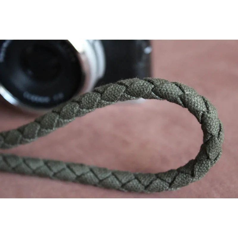 Ремешок на руку для камеры Плетеный холст для рукоделия ремень для Leica Finepix GV99