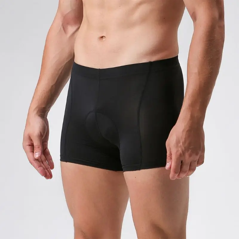 

Men 3D Gel Padded Shorts Underwear Anti-Shock Cycling Bicycle Compression Shorts Quick Dry Mesh Stripes Cycling Shorts