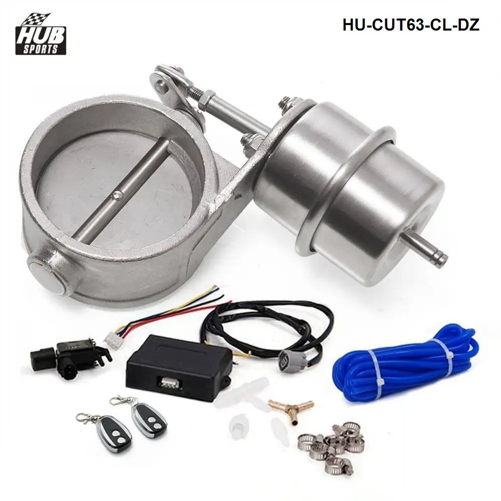 Vacuum Actuator CUTOUT With Exhaust Control Valve Set 2.5" 63mm Pipe