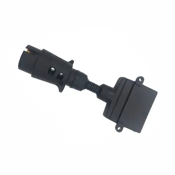 

7-Way RV Connector Tester Car Truck Trailer Socket Car Connection Tester RV Blade Electric Wiring Adapter