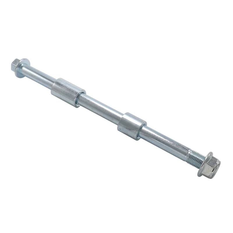 12mm 220mm / 230mm / 245mm + 3 Spacers Front Back Rear Axle For 70cc 90cc 125cc 140cc 200cc 250cc PIT PRO Trail Dirt Bike dirt bike axle