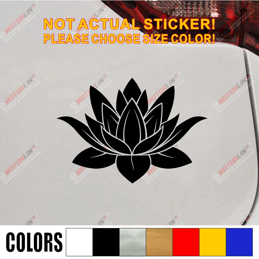 Будда Лотос буддизм автомобиль наклейка стикер высечка без фона|car decal sticker|decal