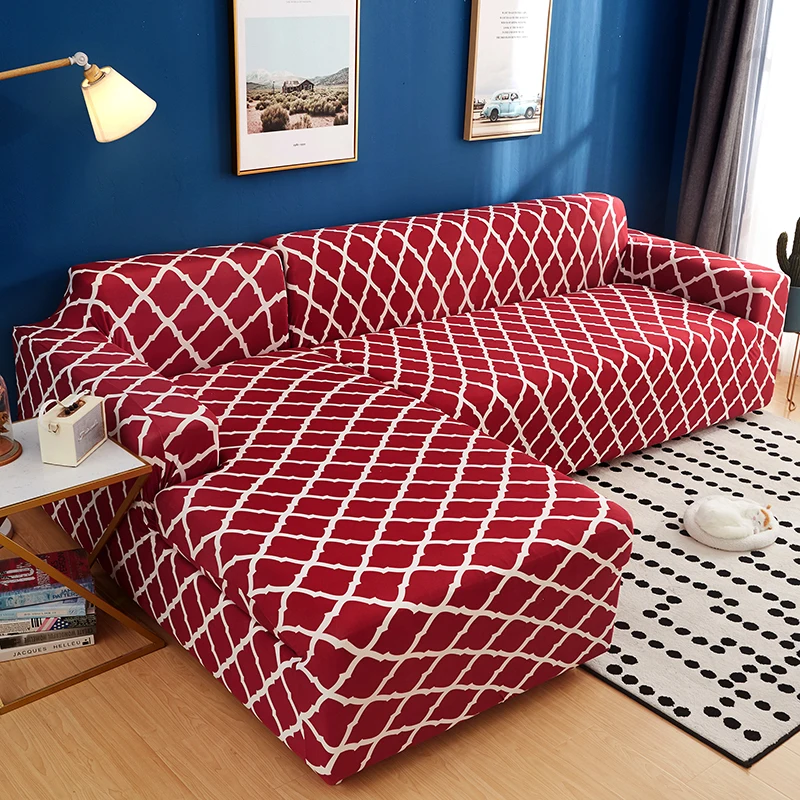 L форма диван Чехлы для гостиной стрейч современный секционный угловой диван диване Чехлы чехлов шезлонг Диван-крышка