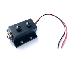 Module Diode Laser à ligne focalisable 100mW 650nm, lumière LED DC5V w dissipateur de chaleur 12mm 