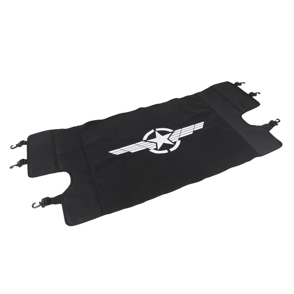 Автомобильные аксессуары, крышка багажника для Jeep Wrangler JL+ аксессуары для заднего хвоста, черный чехол для багажника