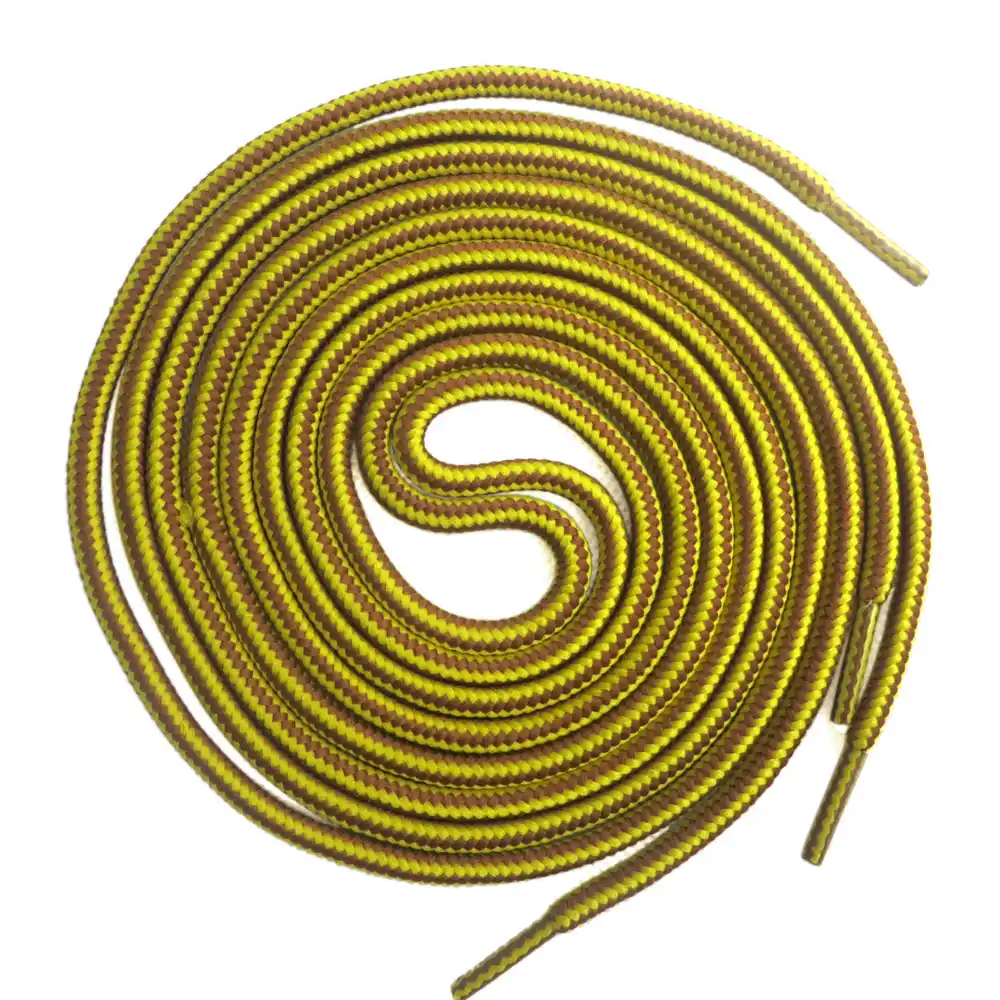 round colored shoelaces