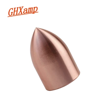 

GHXAMP 39MM*24.5MM Speaker bullet dust cap Loudspeaker PP Cap All Aluminum Dust Cover DIY Accessories 1Pcs