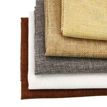 

50*50cm / 50*100cm Photo Imitation Linen Background Cloth Solid Color Vintage Photography Background Cloth for Photography Prop