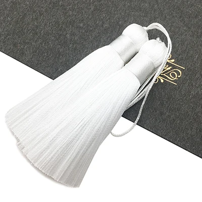 GUFEATHER L76/8 см/Кисточка/Аксессуары для ювелирных изделий/фурнитура для ювелирных изделий/шелковая кисточка/diy Аксессуары/Изготовление ювелирных изделий/DIY/2 ПК пакет - Цвет: L7601