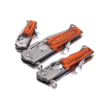 Тактический складной нож, боевой карманный охотничий нож для кемпинга, нож для выживания, светодиодный светильник, ножи для улицы, многофункциональный инструмент для защиты