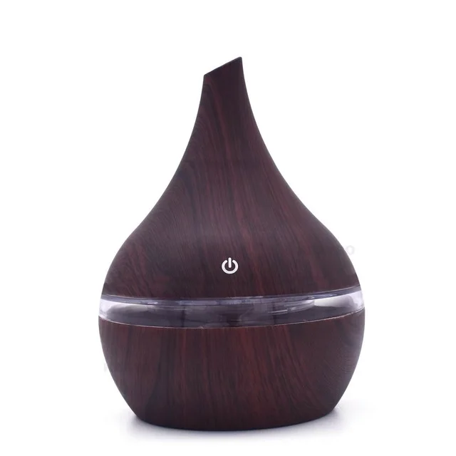 

Aroma essential oil diffuser wood mistmaker portable usb air humidifier aroma diffuser 300ml mist diffuser fogger air vaporizer