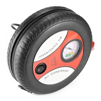 

Sweettreats Electric Tire Inflator DC 12 Volt Car Portable Air Compressor Pump Car Air Compressor for Car Motorcycles Bicycles