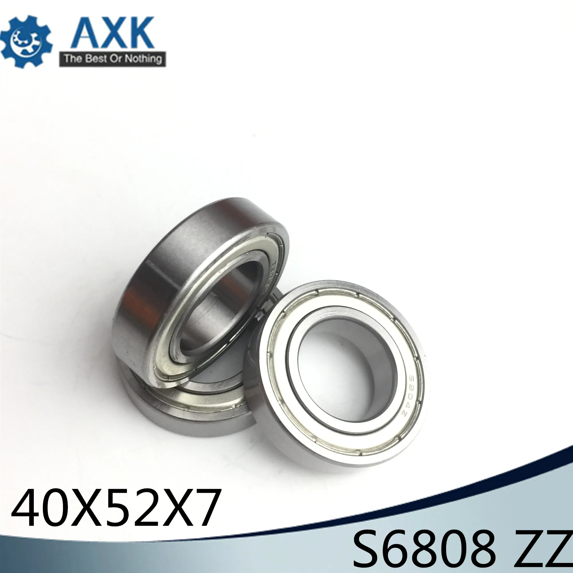 S6808ZZ Bearing 40*52*7 mm ( 5PCS ) ABEC-1 S6808 Z ZZ S 6808 440C Stainless Steel S6808Z Ball Bearings