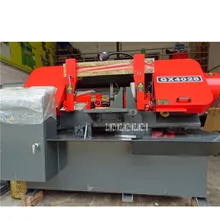 GX4028 пильный станок для резки металла ленточная Пильная машина Горизонтальная ленточная Пильная машина маленькая металлическая ленточная пила 380 в кВт