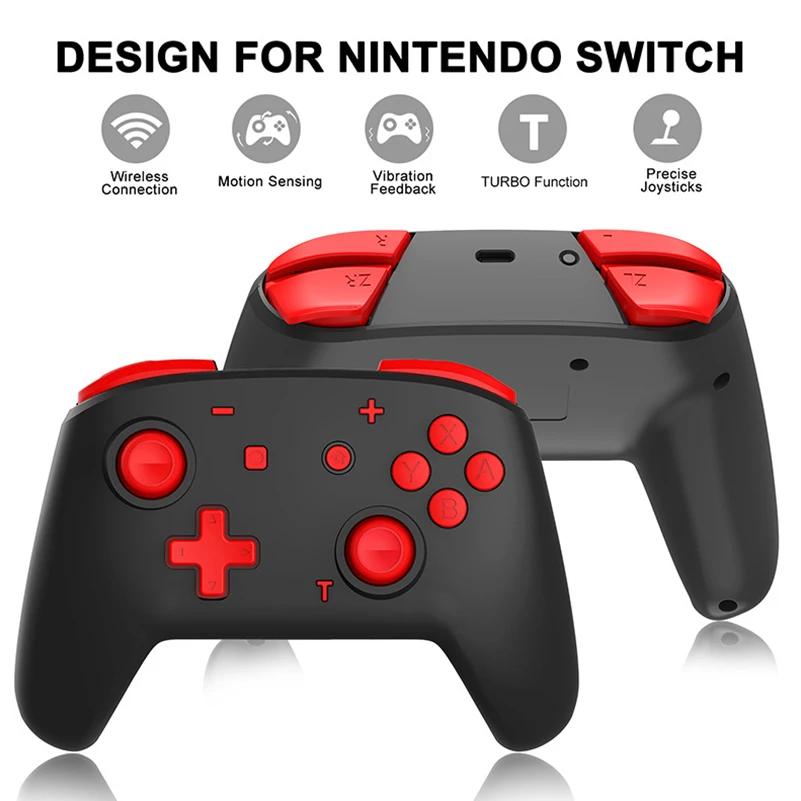 Wireless Bluetooth Gamepad For Android Pc Handle For Nintendo Switch Pro Controller Game Joystick No Driver Required Connection Gamepads Aliexpress