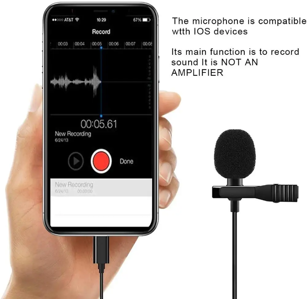 fantoom Computerspelletjes spelen Comorama Mcoplus Mini Lightning Microfoon Voor Iphone 7 8 Plus X Xs Max 11 Pro Xr  Condensator Studio Professionele Live Streaming audio|Microfoons| -  AliExpress