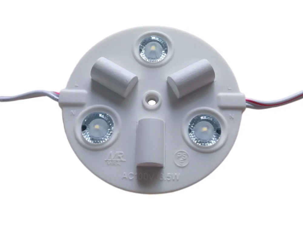 Fonte de Alimentação da Necessidade Tensão para a Caixa de Luz Led de Alta Nenhuma Alto Brilho Ac100v Módulo Pse 3.5w 350lm 1 Módulos de LED