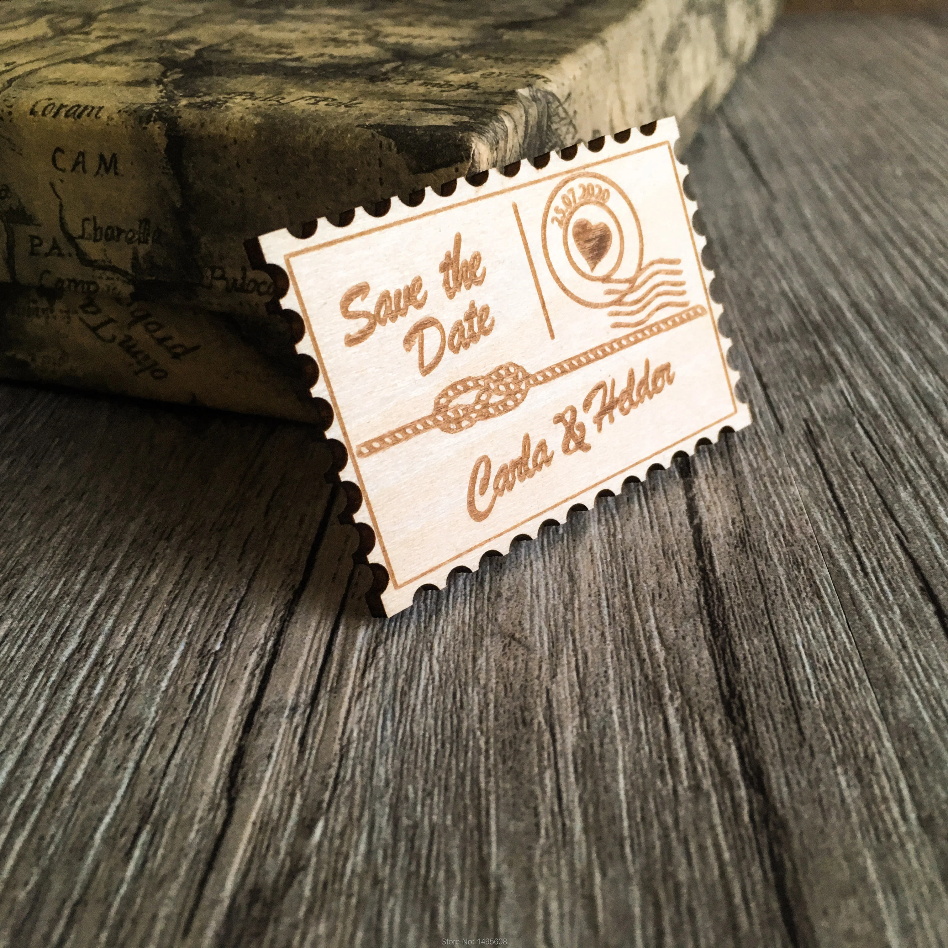  Love Tickets Wedding Save the Date MagnetsCustom Wedding invitations Rustic favor magnets wedding g - 32952644675