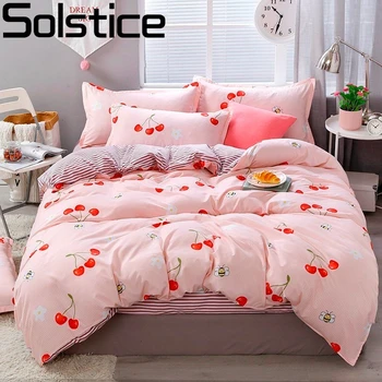 

Solstice Stylish Grey Dot Style Comforter Bedding Sets 3/4pcs Bedclothes Sets Bed Linings Duvet Cover Bed Sheet Pillowcases